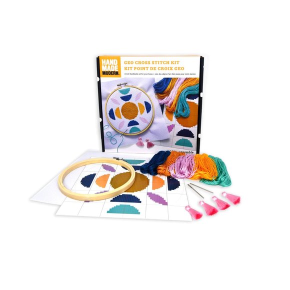 Handmade Modern cross stitch kits NIB - Picture 12 of 13